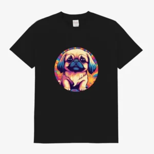 ペキニーズ グラフィック T シャツ